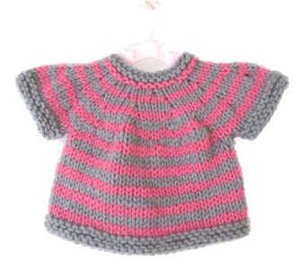 KSS Rose Sweater/Dress (6 - 9 Months)