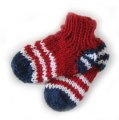 KSS Red Knitted Socks (6-12 Months) BO-088