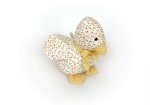 Teddykompaniet Duck Rattle Yellow (Anka m. Skallra)