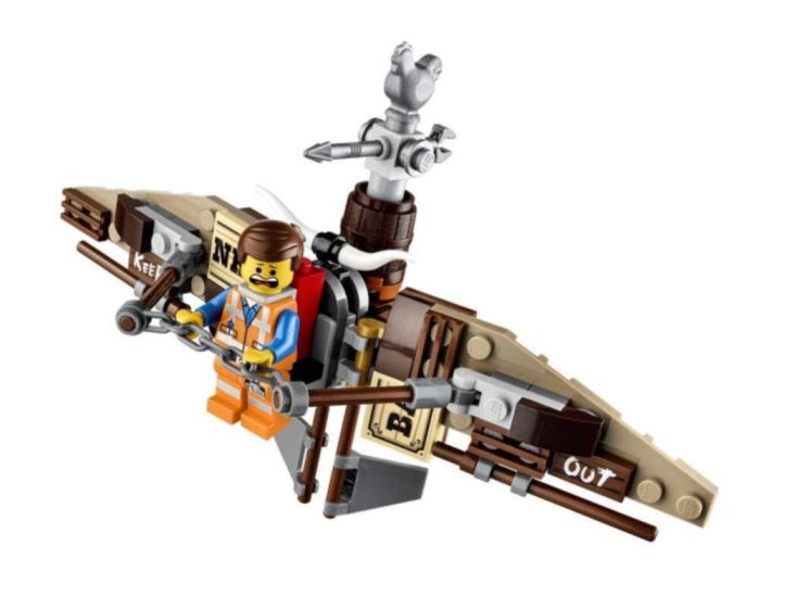 LEGO Movie Getaway Glider 70800 - Click Image to Close