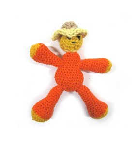KSS Orange Farmer Boy Doll 6" long TO-074
