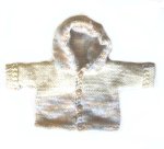 KSS Natural Hooded Soft Baby Sweater/Jacket (Newborn)