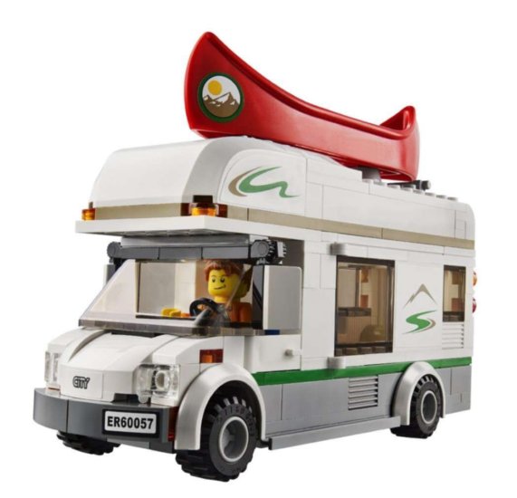 LEGO City Great Vehicles 60057 Camper Van - Click Image to Close