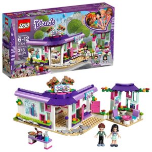 LEGO Friends Emmaâ€™s Art CafÃ© 41336 Building Set (378 Piece)