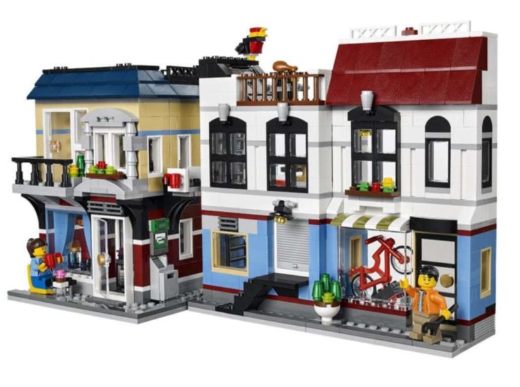 LEGO Creator Bike Shop and Cafe 31026 Building Toy - Click Image to Close