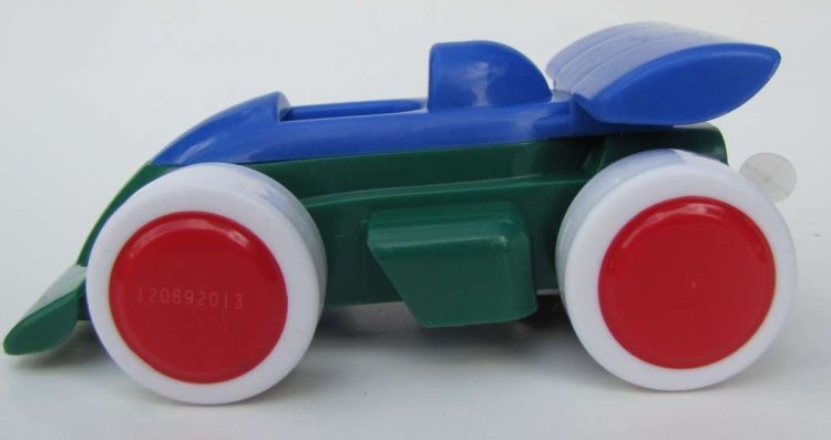 Viking Toys 5" Chubbies Racecar Green - Click Image to Close