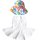 KSS White Crocheted Cotton Dress and Sunhatfor Baby 12 Months DR-129