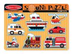 Melissa & Doug Vehicles Sound Puzzle