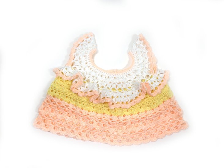 KSS Baby Crocheted Tangerine Dress 12 Months DR-187