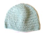 KSS Turquise Crocheted Cotton Cap 15-16" (9-18 Months)