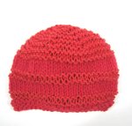 KSS Very Soft Red Beanie Hat 13" (0-3 Months) KSS-HA-613-SW-713-EBK