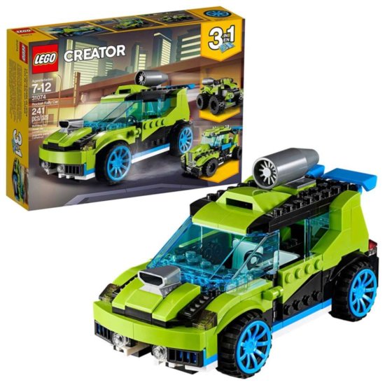 LEGO Creator 3in1 Rocket Rally Car 31074 - Click Image to Close