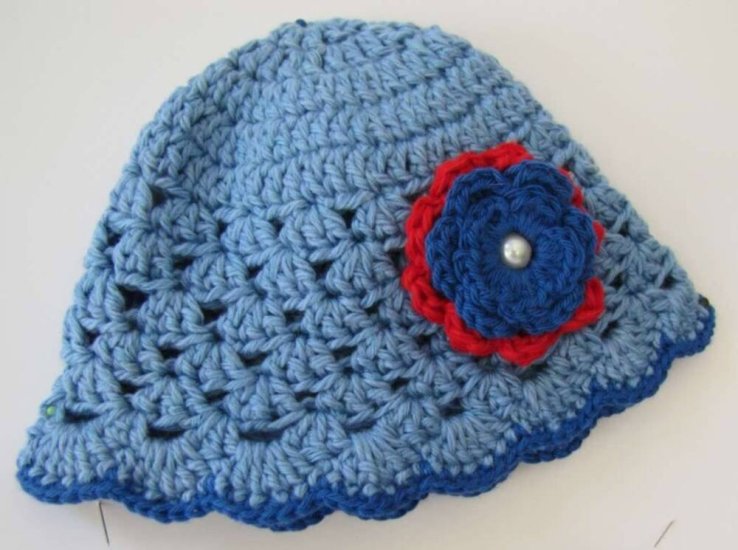 KSS Blue Handmade Cotton Cap Size 14