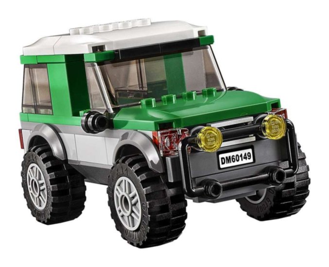 LEGO City Great Vehicles 4x4 with Catamaran 60149 - Click Image to Close