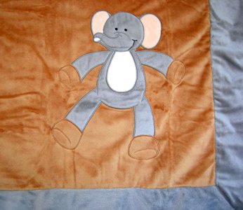 Teddykompaniet Diinglisar Wild Blanket Elephant (Filt, Elefant)