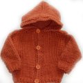 KSS Copper Colored Hooded Sweater/Jacket (18-24 Months)