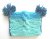 KSS Two Pom Pom Cable Hat 14" - 16" (0 - 3 Years) HA-523