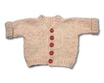 Neutral Colored Cardigan with Buttons