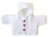 KSS White Hooded Sweater/jacket w Buttons 60cm (3 Months)