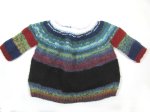 KSS Dark Navy/Black Striped Toddler Pullover Sweater 2T SW-876 KSS-SW-876-EB