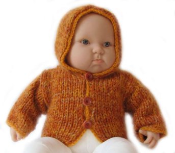 KSS Copper Colored Hooded Sweater/Jacket (3 - 6 Months)