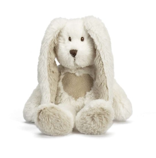 Teddykompaniet White Little Rabbit 9.5" - Click Image to Close