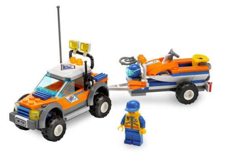 LEGO City Coast Guard 4WD & Jet Scooter