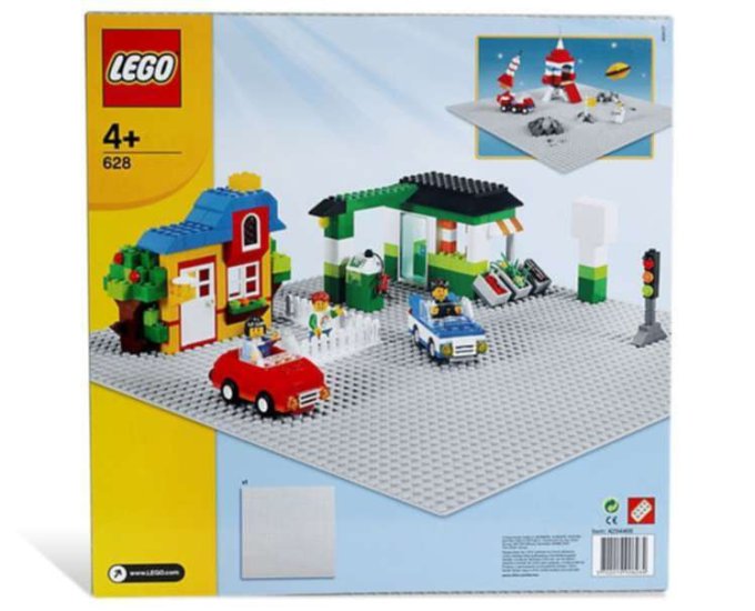LEGO System X-Large Gray Baseplate