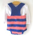 KSS Striped Baby Romper with a T-shirt (12 Months) PA-038