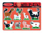 Melissa & Doug Farm Animals Sound Puzzle