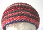 KSS Autumn Leaves Beanie Knitted Cap 13-15" (3-6 Months)