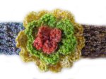 KSS Rainbow Crocheted Cotton Mix Headband 14-16"