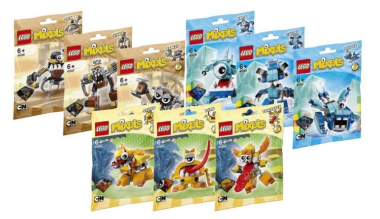 LEGO Mixels Series 5 Complete Set of All Figures 41536 - 41544