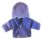 KSS Purple Wrap Sweater/Cardigan with a Hat Newborn - 3 Months