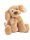 GUND Baby Spunky Plush Puppy Rattle, Small, Natural/Brown 4"