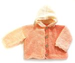 KSS Medium Weight Apricot Colored Hooded Sweater (2 Years) SW-1013