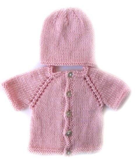 KSS Pink Sweater/Vest and Hat (12 Months) - Click Image to Close