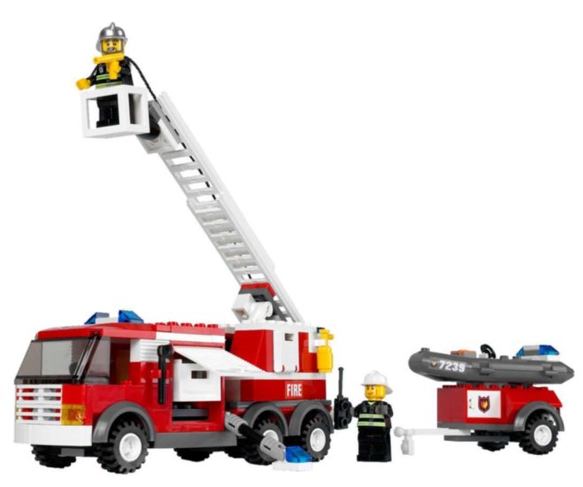 LEGO City Emergency Rescue Fire Truck