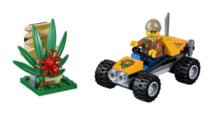 LEGO City Jungle Explorers Jungle Buggy 60156 - Click Image to Close