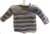 KSS Purple/Green Colored Striped Toddler Sweater 2T SW-653