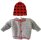 KSS Grey Knitted Sweater/Jacket 2 Years SW-393