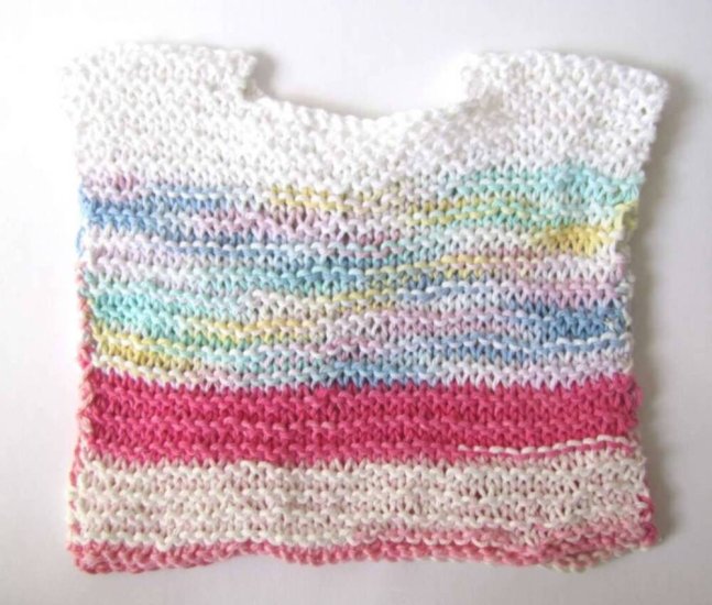 KSS Pink Pastel Cotton Sweater Baby Girl Vest 18 Months SW-160 - Click Image to Close