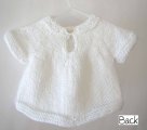 KSS White Short Sleeve Sweater/Vest (18 Months)