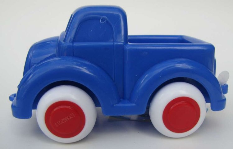 Viking Toys 5" Chubbies Pickup Truck Blue - Click Image to Close