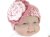 KSS Dark/Light Pink Knitted Headband 12-16" (3-24 Months)