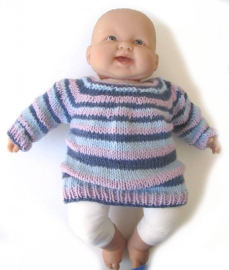 KSS Blue Sky Colored Cotton Pullover Sweater (9 Months) SW-718 - Click Image to Close
