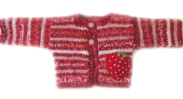 KSS The Strawberry Sweater/Jacket (18 Months)