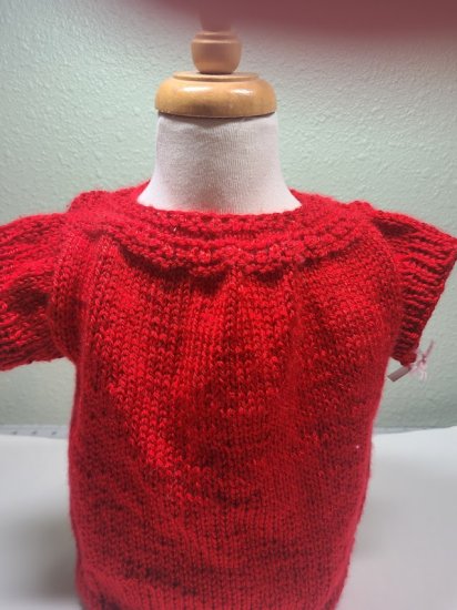 KSS Traditional Soft Red Sweater Vest (5 Years) SW-1114