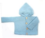 KSS Light Blue Colored Hooded Sweater (24 Months) KSS-SW-897-AZH