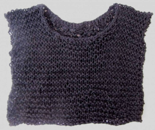 KSS Black Cotton Sweater Vest 24 Months SW-267